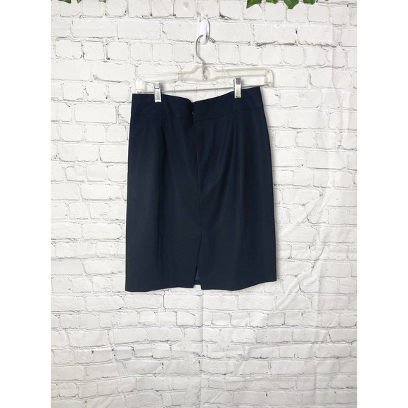 J.Crew Wool Pencil Original Fit Black Womens Size 2 - Picture 3 of 4